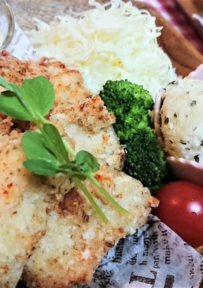 節約！鶏むねのしっとりハーブソルト唐揚げ-レシピのメイン写真