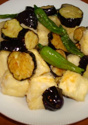 夏野菜と豆腐の揚げだし風-レシピのメイン写真