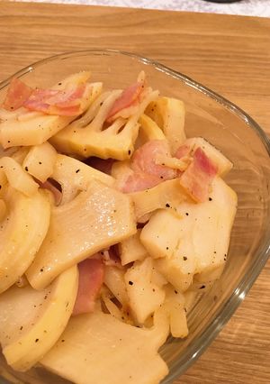 子どもも大人も大好き♡たけのこバター炒め-レシピのメイン写真
