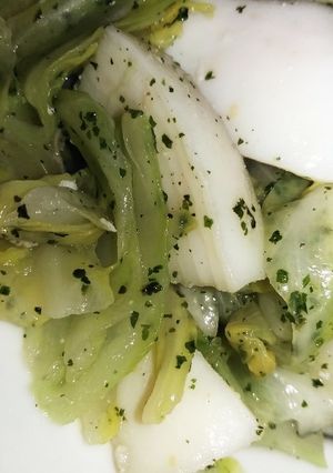 イカとキャベツの青じそ炒め-レシピのメイン写真