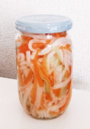 むくみ予防　セロリ入りなます-レシピのメイン写真