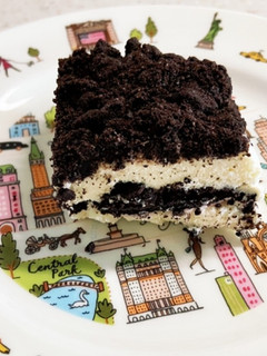 材料3つ!甘さ控えめオレオチーズケーキ-レシピのメイン写真