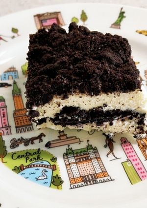 材料3つ！甘さ控えめオレオチーズケーキ-レシピのメイン写真