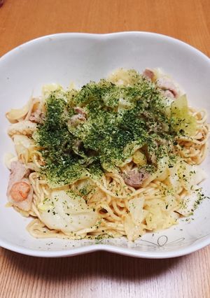 超簡単！オリジナル塩だれで簡単塩焼きそば-レシピのメイン写真