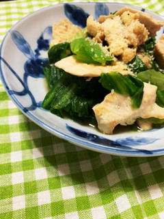 簡単!塩レモンdeレタスと鶏胸炒め-レシピのメイン写真