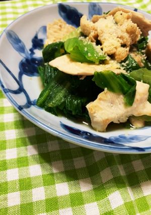 簡単！塩レモンdeレタスと鶏胸炒め-レシピのメイン写真