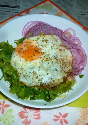 パクチー＆紫玉ねぎのイタリア風味サラダ２-レシピのメイン写真