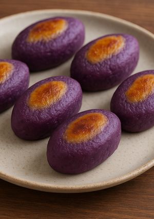紫スイートポテトケーキ-レシピのメイン写真