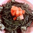 いかすみパスタ でお家レストラン!