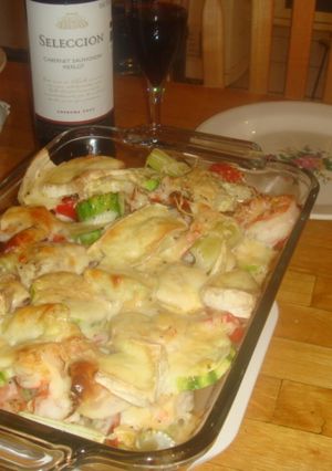 海老と野菜のオーブン焼き-レシピのメイン写真
