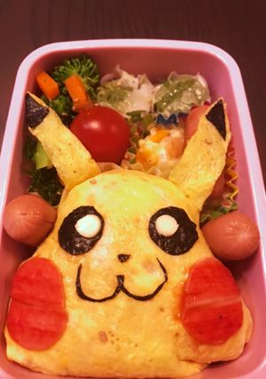 19キャラ弁　ピカチュウ-レシピのメイン写真
