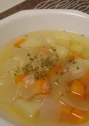 煮るだけで野菜の旨みたっぷりスープ-レシピのメイン写真