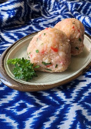 簡単♪焼肉風おにぎり-レシピのメイン写真
