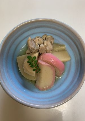 竹の子と鶏の煮物（パナ電圧又は炊飯器）-レシピのメイン写真
