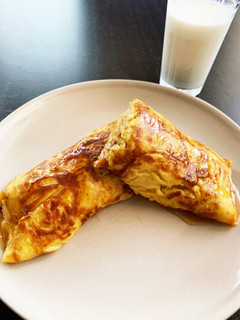 ヘルシー朝食にも!バナナロール焼き-レシピのメイン写真