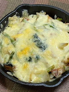 新玉ねぎとほうれん草のチーズ焼き-レシピのメイン写真