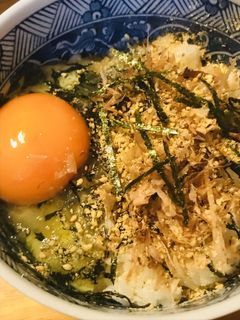 カツオ節&刻み海苔の●たまごごはん丼-レシピのメイン写真