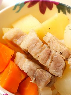 塩豚アレンジ*野菜たっぷりポトフ-レシピのメイン写真