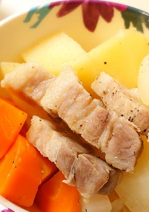 塩豚アレンジ＊野菜たっぷりポトフ-レシピのメイン写真