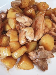 簡単☆鶏肉とじゃがいものスタミナ照り焼き-レシピのメイン写真
