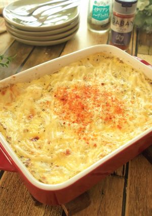 レンジ＆トースター新玉ねぎの簡単キッシュ-レシピのメイン写真