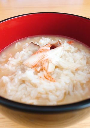 かにかまで酸辣湯風おじや-レシピのメイン写真