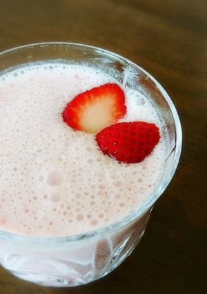 ホエイ消費！さっぱりいちごスムージー☆-レシピのメイン写真