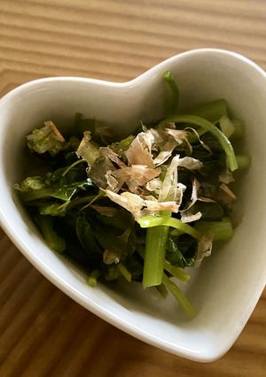 わさびの花の下ごしらえ-レシピのメイン写真