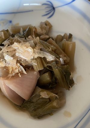 【木曽の郷土料理】すんきおかか-レシピのメイン写真