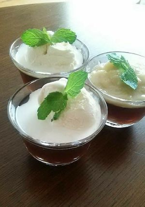 コーヒーゼリー-レシピのメイン写真