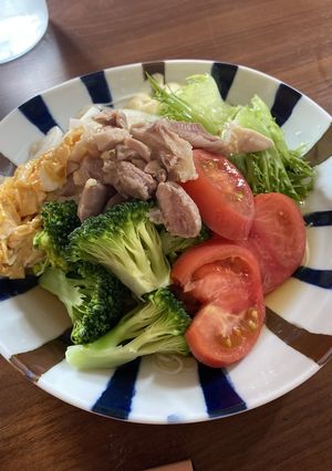 栄養満点☆ダイエットにも◎サラダ素麺-レシピのメイン写真