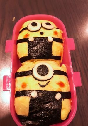 21キャラ弁　ミニオンズ-レシピのメイン写真