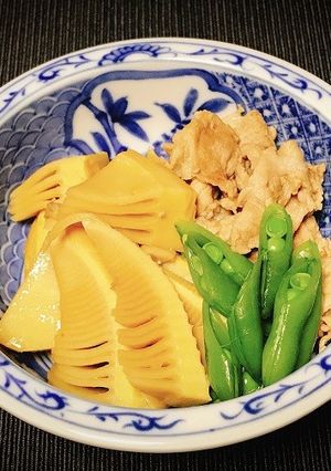 たけのこと豚肉の炒め煮-レシピのメイン写真