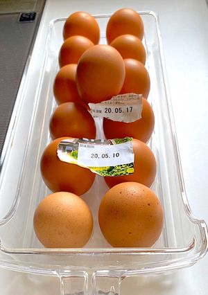 卵の保存は賞味期限が分かるように♡-レシピのメイン写真
