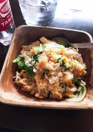 おてがるランチ　レタスチャーハン-レシピのメイン写真