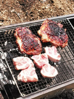 お庭でバーベキュー-レシピのメイン写真