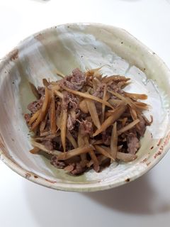 牛肉ゴボウのうまうま煮-レシピのメイン写真