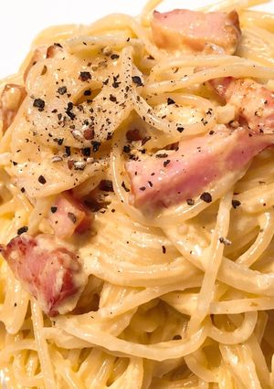 母直伝カルボナーラ-レシピのメイン写真
