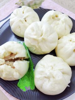 具だくさん手作り肉まん食べ応え有りますよ-レシピのメイン写真