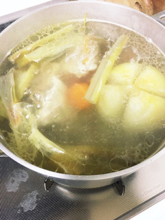 色々活躍 無添加チキンスープ-レシピのメイン写真