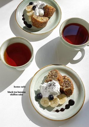 紅茶のシフォンケーキ-レシピのメイン写真