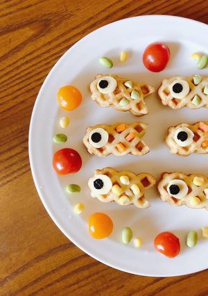 簡単!おやつの時間にこいのぼり!-レシピのメイン写真