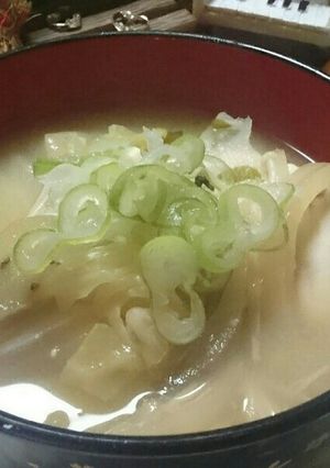 取れない野菜は味噌汁で(*˙˘˙*)ஐ-レシピのメイン写真