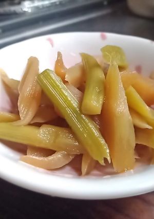 無限山ウド　醤油漬け-レシピのメイン写真