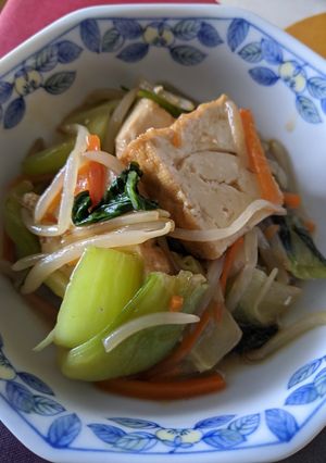簡単中華！厚揚げのオイスターソース炒め-レシピのメイン写真