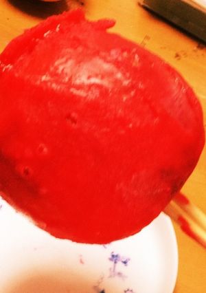 子供でも簡単に作れるりんご飴-レシピのメイン写真