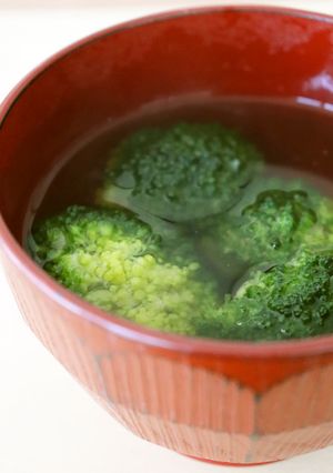 ブロッコリーの澄まし汁★低ＦＯＤＭＡＰ食-レシピのメイン写真