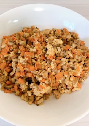 ダイエットおかず×カロリーoff鶏そぼろ-レシピのメイン写真