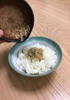 すり鉢で作る手作りふりかけ-レシピのメイン写真