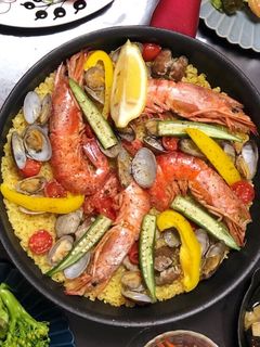 【本格】スペイン気分♩フライパンパエリア-レシピのメイン写真